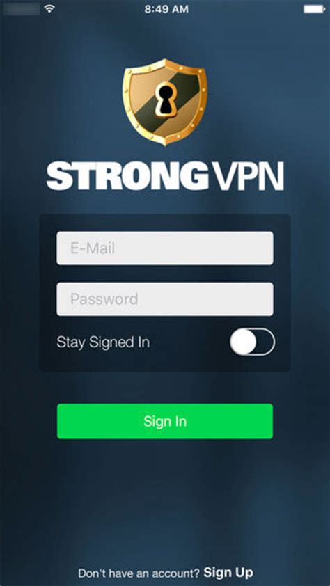strong vpn for iphone